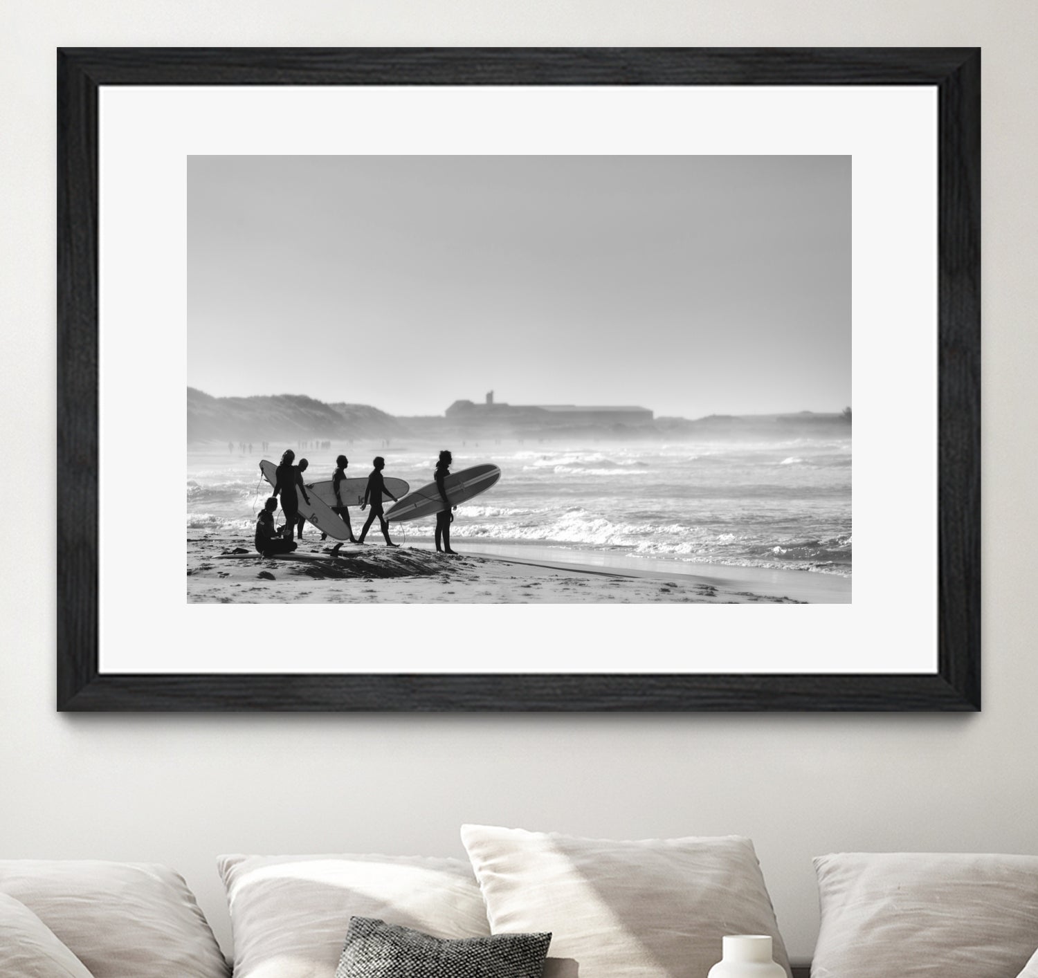 Checking the Waves V2 by Thomas Tepstad Berge on GIANT ART - beach photography beach