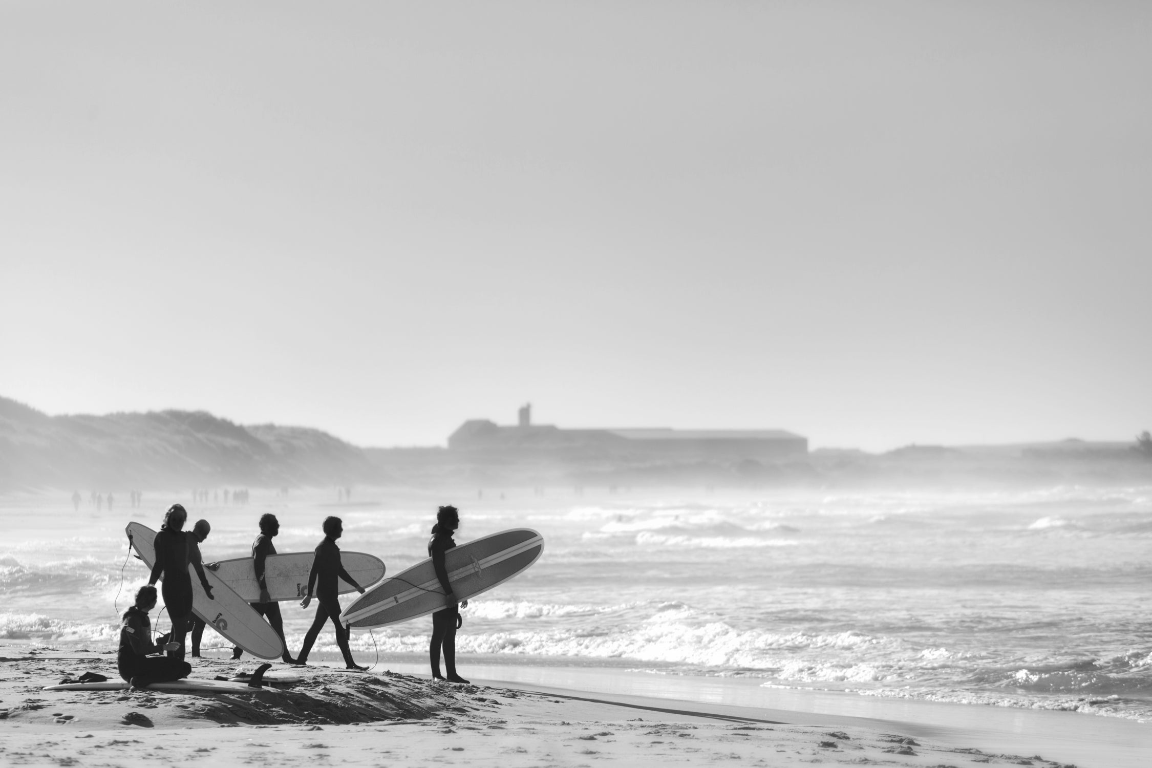 Checking the Waves V2 by Thomas Tepstad Berge on GIANT ART - beach photography beach