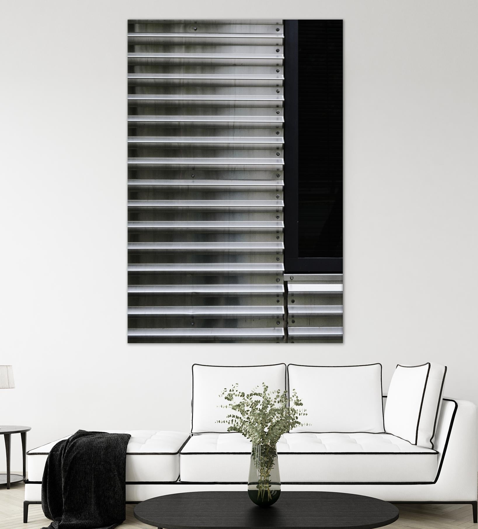 Steel Vision by Nancy Crowell on GIANT ART - white photo art