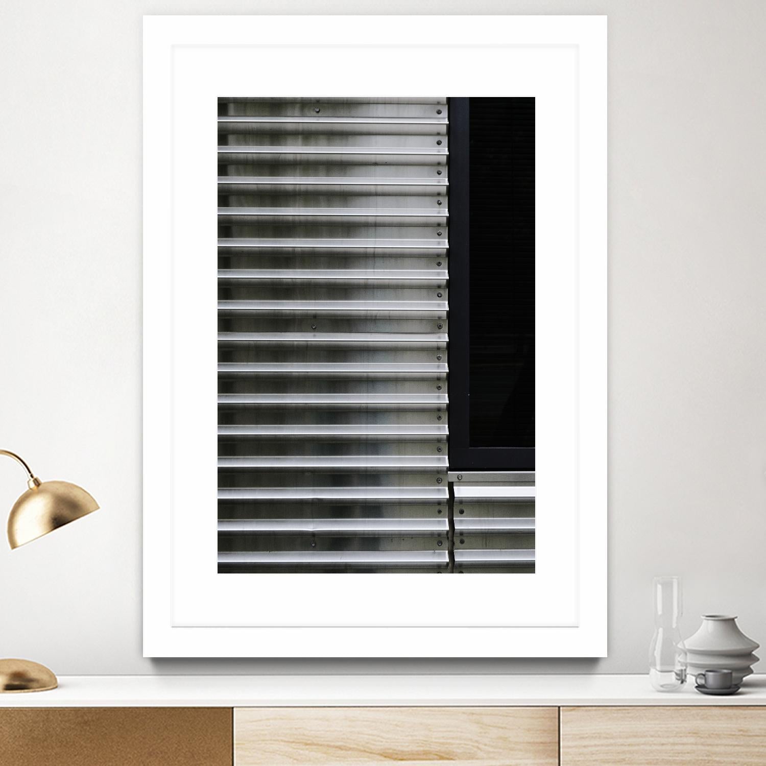 Steel Vision by Nancy Crowell on GIANT ART - white photo art