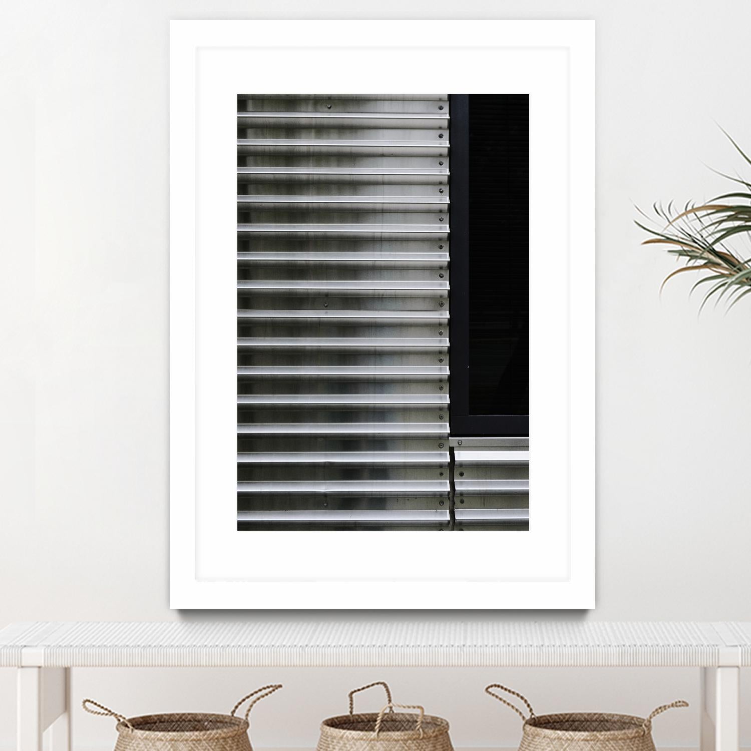 Steel Vision by Nancy Crowell on GIANT ART - white photo art