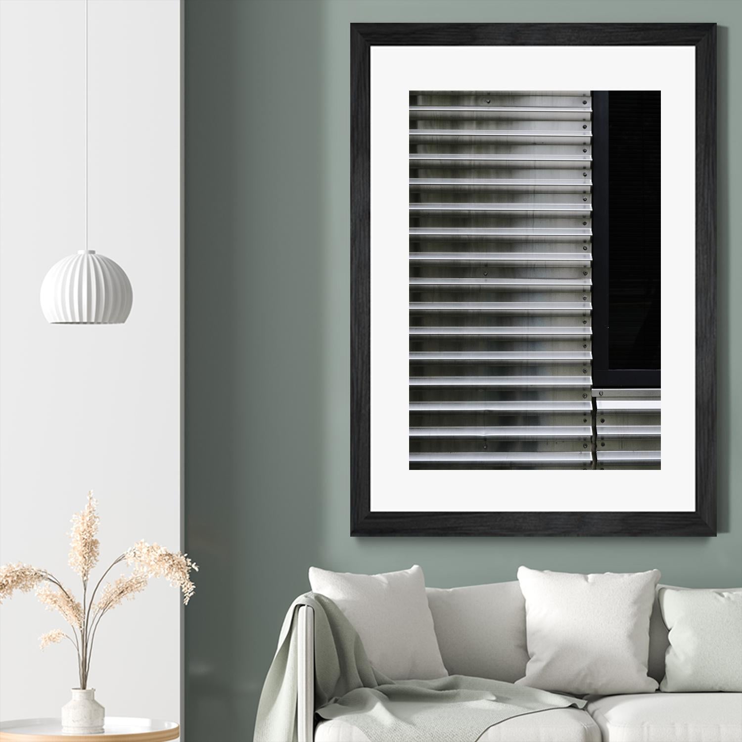 Steel Vision by Nancy Crowell on GIANT ART - white photo art