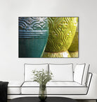 Pottery by Nancy Crowell on GIANT ART - green photo art