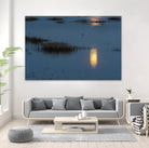Wetland Moonlight by Nancy Crowell on GIANT ART - scenic