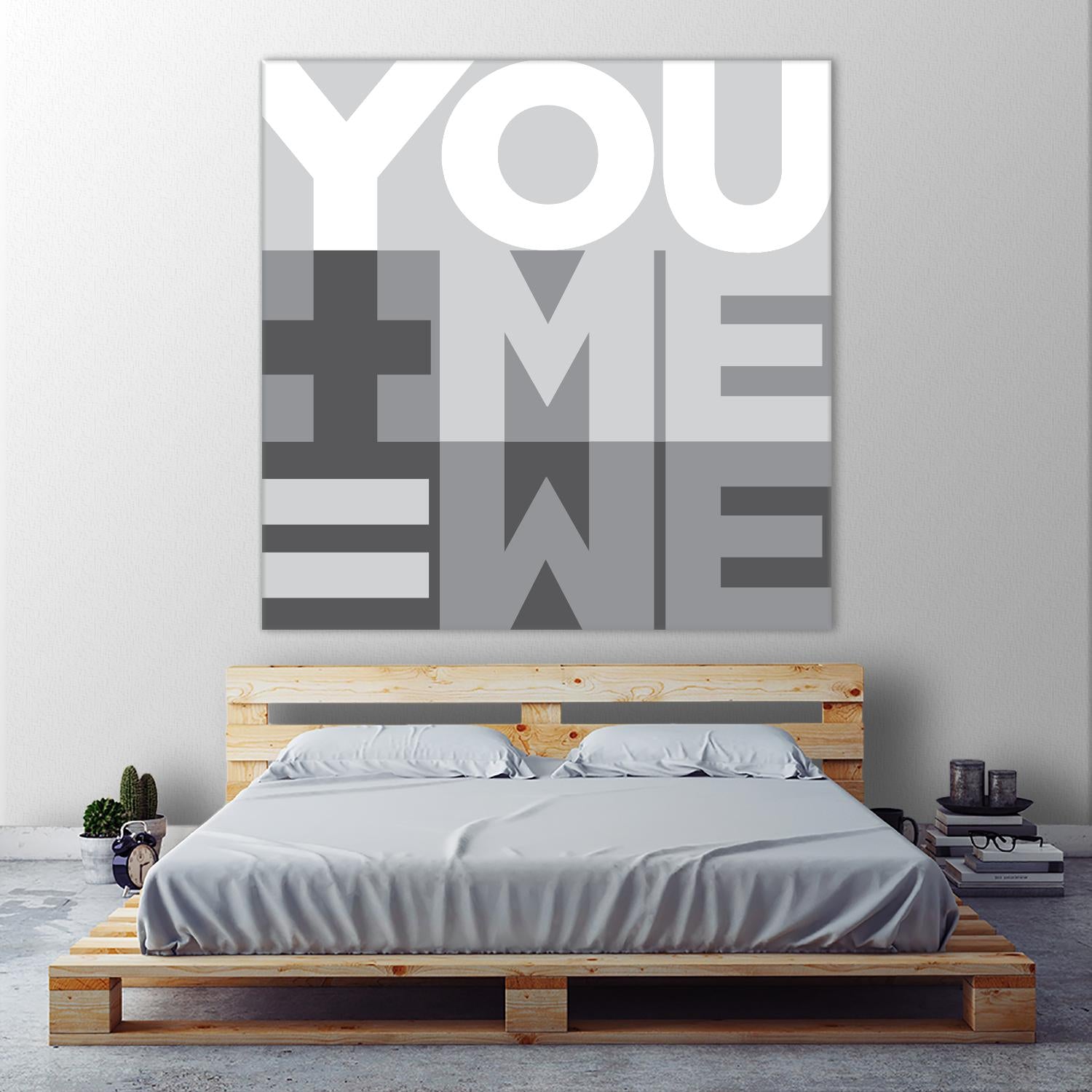 You Me We I by Parker Jones on GIANT ART - white contemporary