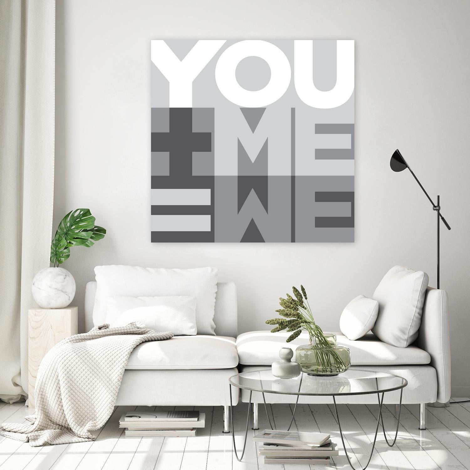 You Me We I by Parker Jones on GIANT ART - white contemporary