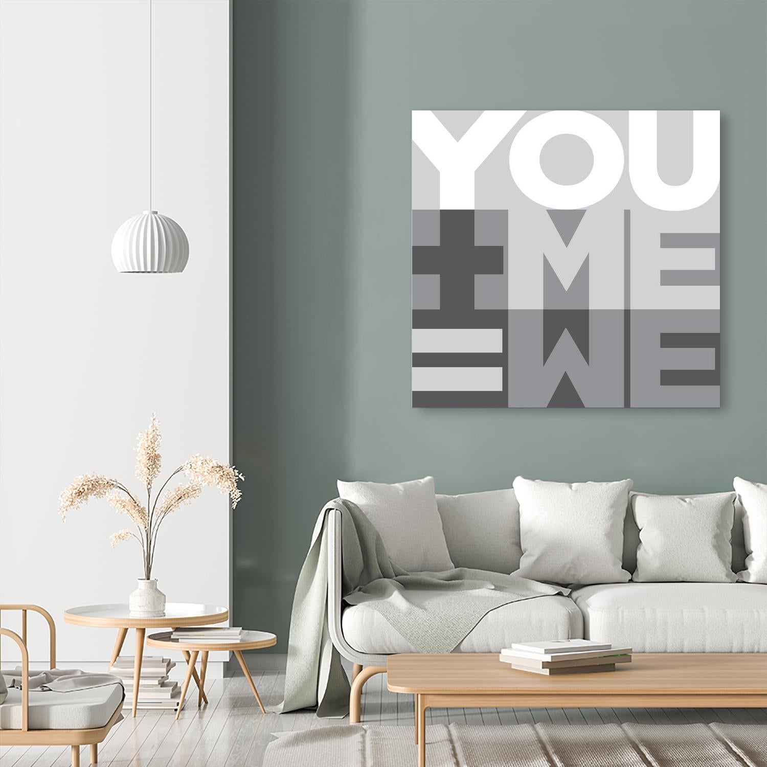 You Me We I by Parker Jones on GIANT ART - white contemporary