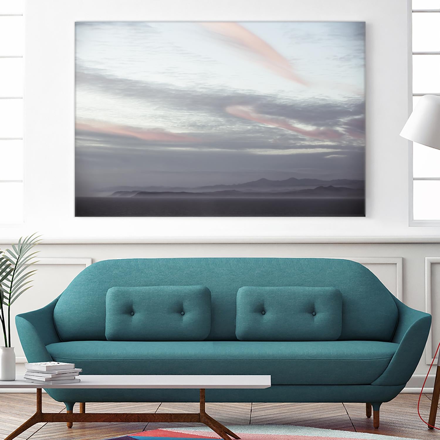 Cotton Candy Skies by Erle KaCee on GIANT ART - blue photo art