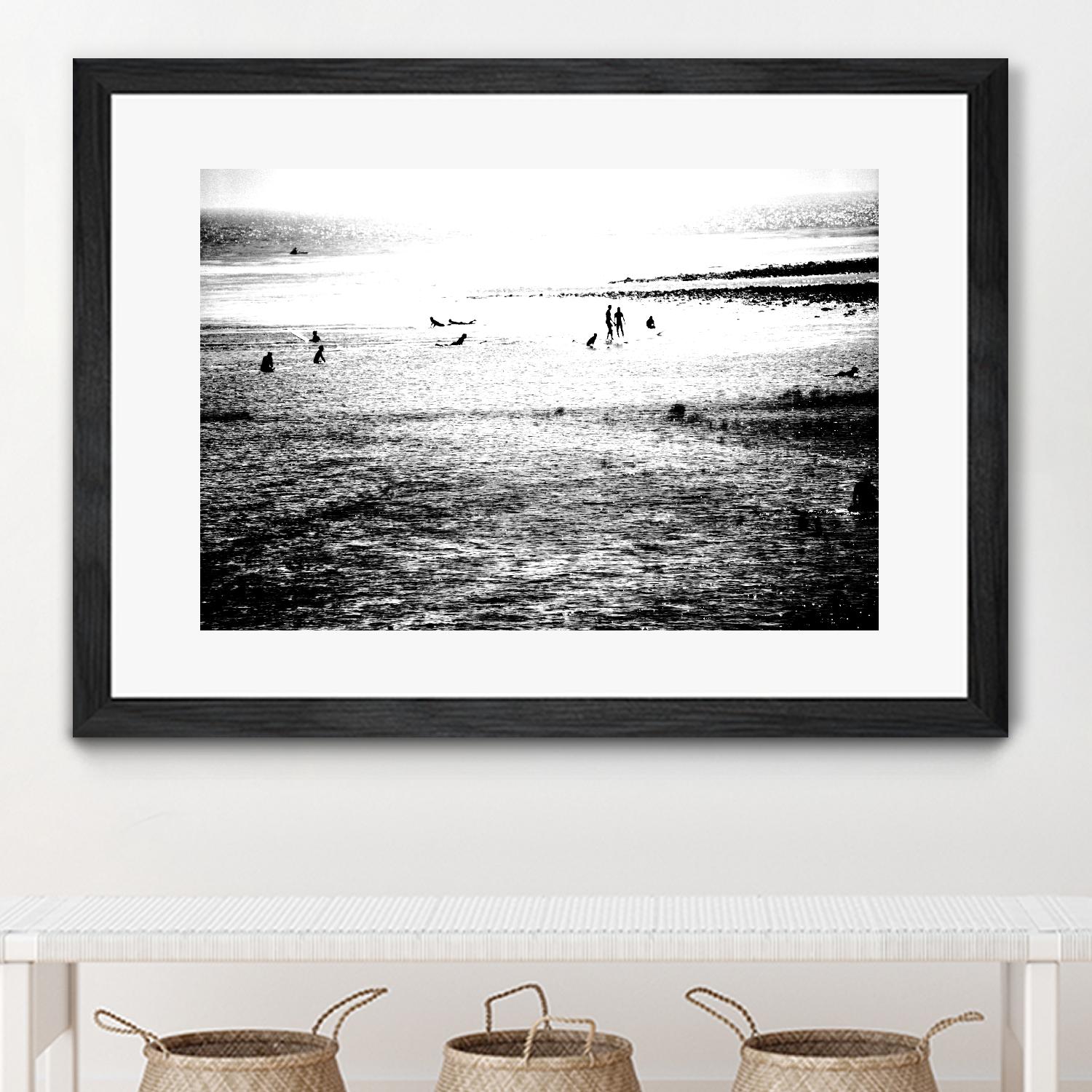 Beach Day by Kyle on GIANT ART - white photo art