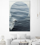 Round Geometric by Aaron Matheson on GIANT ART - grey photo art