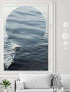 Round Geometric by Aaron Matheson on GIANT ART - grey photo art