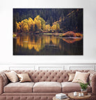 Mirror Visions by Aaron Matheson on GIANT ART - orange landscape