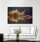 Mirror Visions by Aaron Matheson on GIANT ART - orange landscape