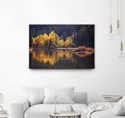 Mirror Visions by Aaron Matheson on GIANT ART - orange landscape