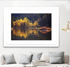 Mirror Visions by Aaron Matheson on GIANT ART - orange landscape