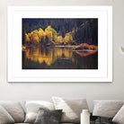 Mirror Visions by Aaron Matheson on GIANT ART - orange landscape