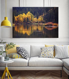 Mirror Visions by Aaron Matheson on GIANT ART - orange landscape