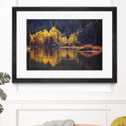 Mirror Visions by Aaron Matheson on GIANT ART - orange landscape