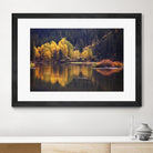 Mirror Visions by Aaron Matheson on GIANT ART - orange landscape