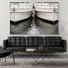 Waiting our Turn by Aaron Matheson on GIANT ART - grey nautical