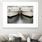 Waiting our Turn by Aaron Matheson on GIANT ART - grey nautical