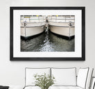 Waiting our Turn by Aaron Matheson on GIANT ART - grey nautical