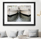 Waiting our Turn by Aaron Matheson on GIANT ART - grey nautical