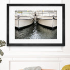 Waiting our Turn by Aaron Matheson on GIANT ART - grey nautical