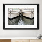 Waiting our Turn by Aaron Matheson on GIANT ART - grey nautical