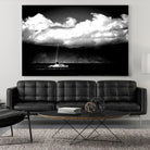 Cotton Skies by Aaron Matheson on GIANT ART - white nautical