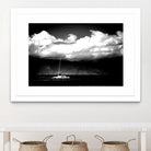 Cotton Skies by Aaron Matheson on GIANT ART - white nautical