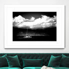 Cotton Skies by Aaron Matheson on GIANT ART - white nautical