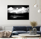 Cotton Skies by Aaron Matheson on GIANT ART - white nautical