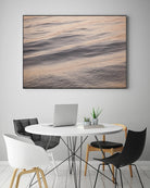 Peach Peaking by Aaron Matheson on GIANT ART - blue sea scene