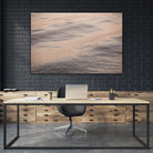 Peach Blooms by Aaron Matheson on GIANT ART - blue sea scene