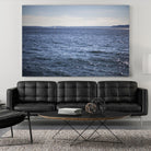 Lone Sailer by Aaron Matheson on GIANT ART - beige sea scene