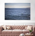 Lone Sailer by Aaron Matheson on GIANT ART - beige sea scene