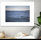 Lone Sailer by Aaron Matheson on GIANT ART - beige sea scene