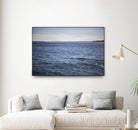 Lone Sailer by Aaron Matheson on GIANT ART - beige sea scene