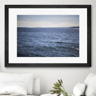 Lone Sailer by Aaron Matheson on GIANT ART - beige sea scene