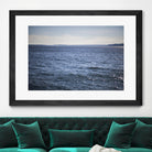 Lone Sailer by Aaron Matheson on GIANT ART - beige sea scene