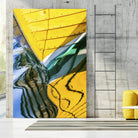 Sunny Yellow Days by Melissa McClain on GIANT ART - blue photo art