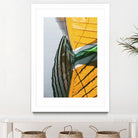 Reflections in Yellow by Melissa McClain on GIANT ART - blue photo art