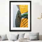 Reflections in Yellow by Melissa McClain on GIANT ART - blue photo art