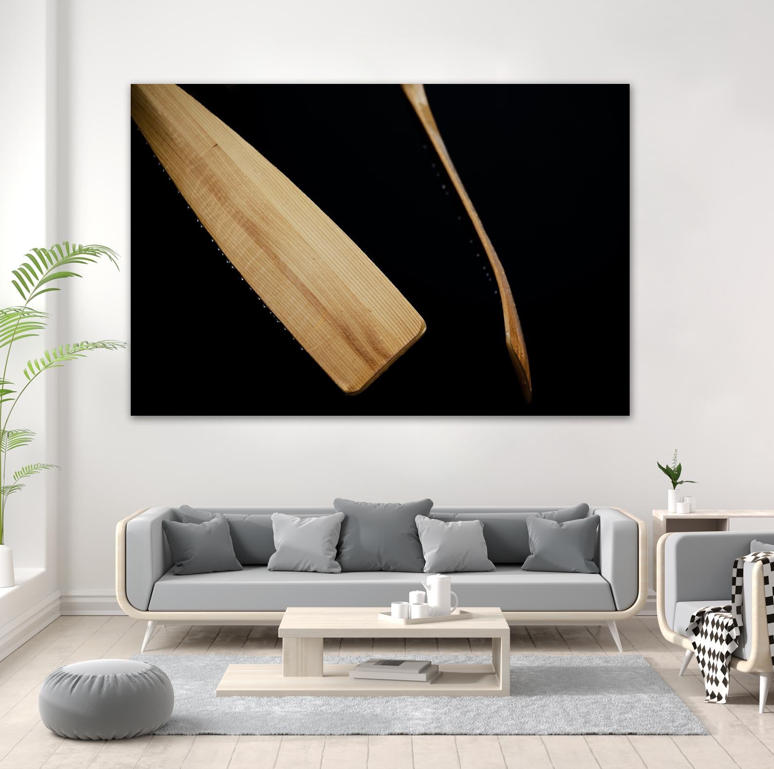 Paddles I by Melissa McClain on GIANT ART - beige photo art