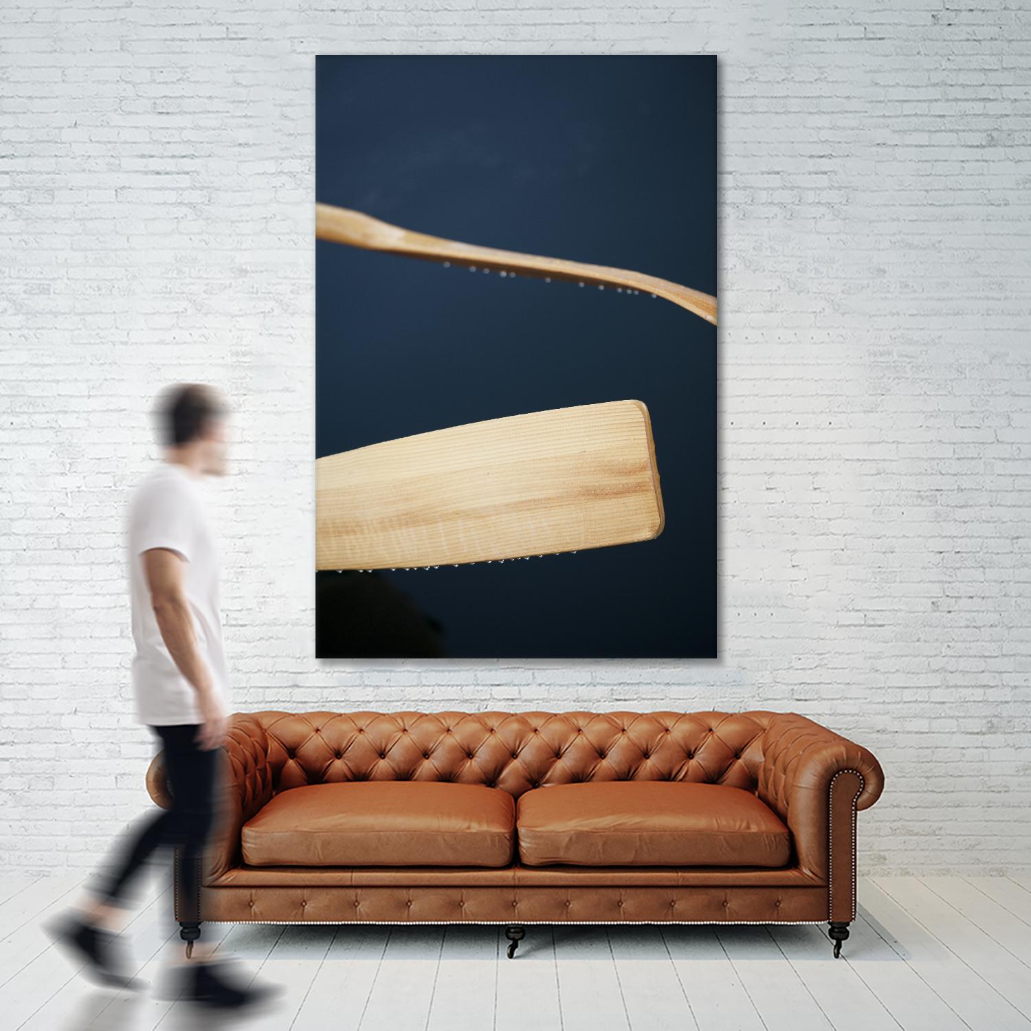 Paddles II by Melissa McClain on GIANT ART - beige photo art