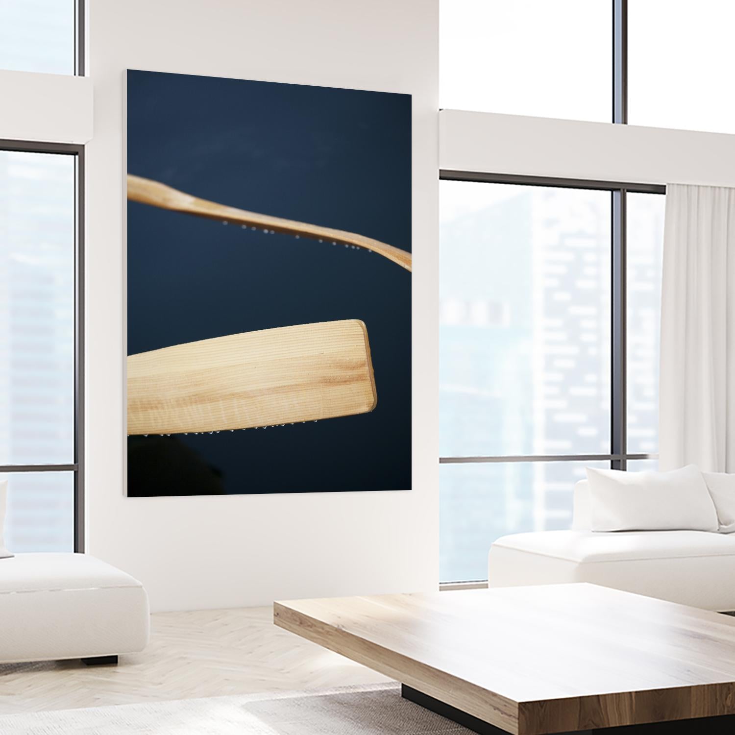 Paddles II by Melissa McClain on GIANT ART - beige photo art