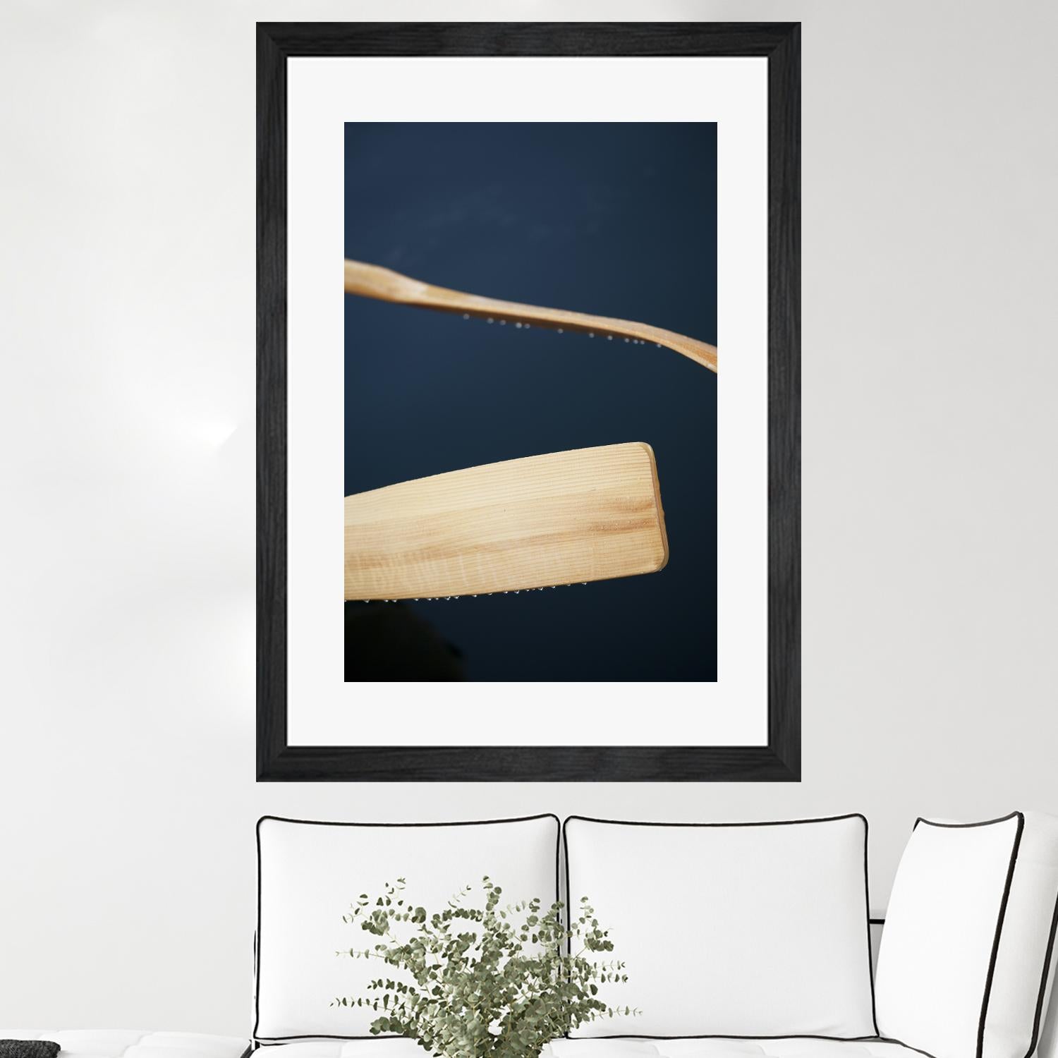 Paddles II by Melissa McClain on GIANT ART - beige photo art