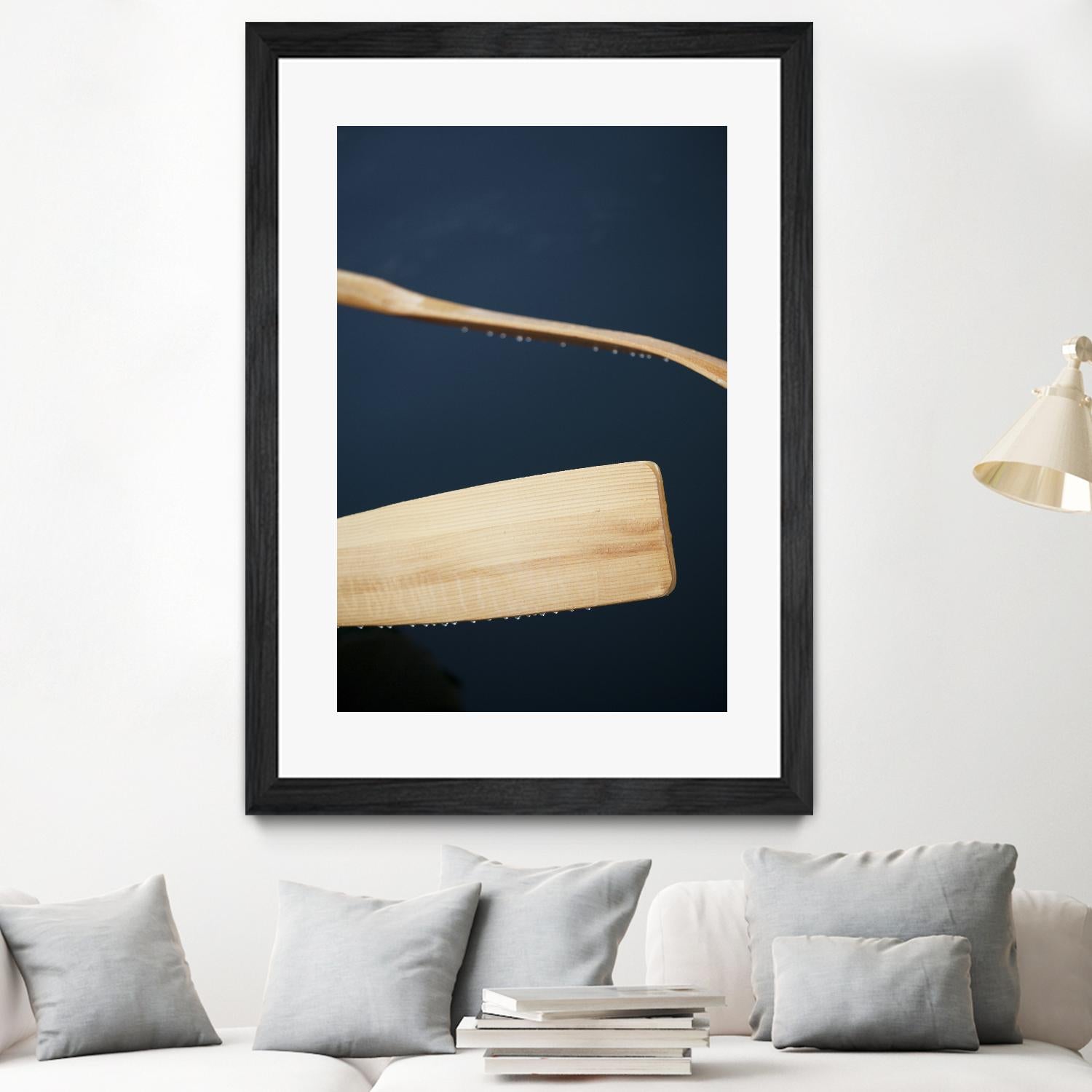 Paddles II by Melissa McClain on GIANT ART - beige photo art