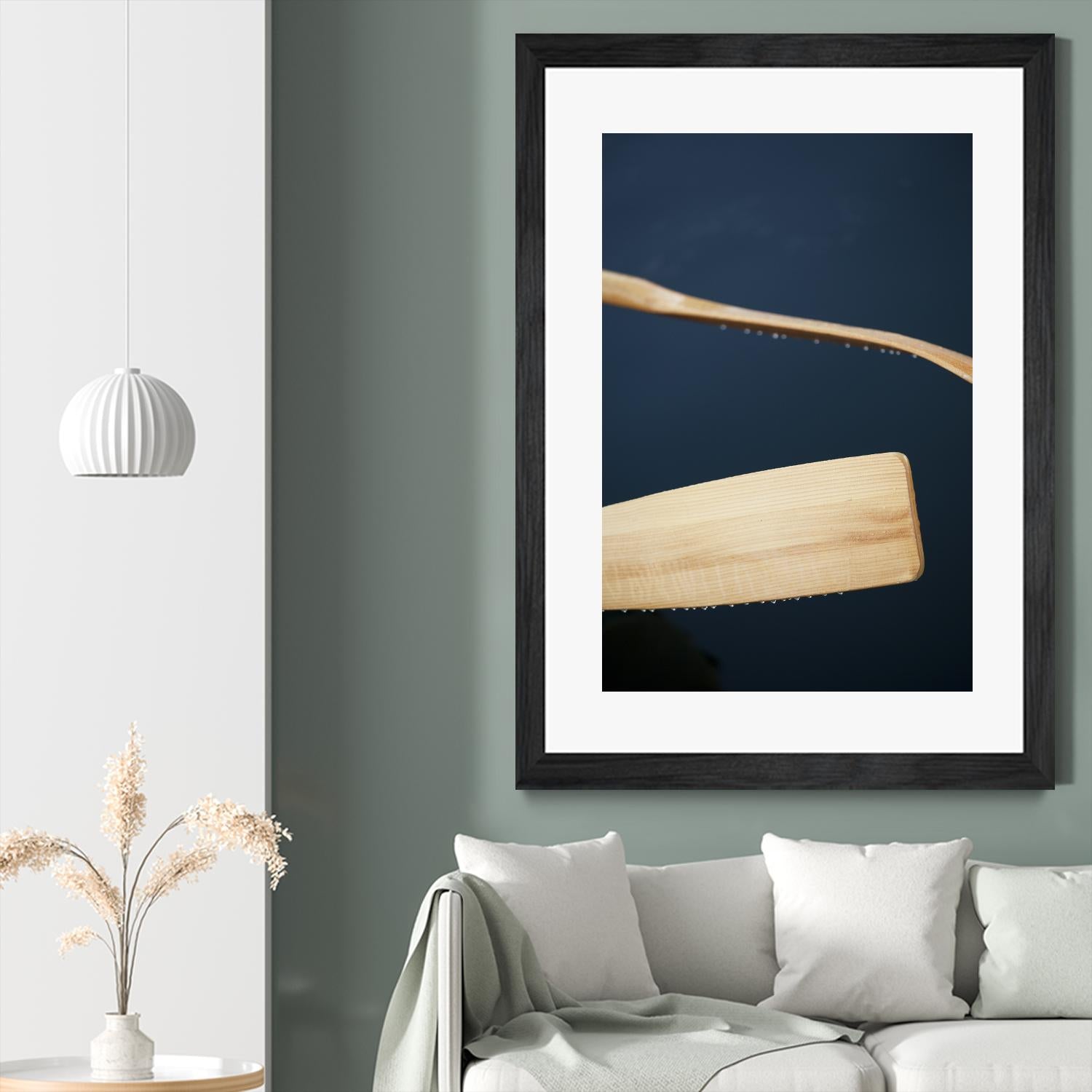 Paddles II by Melissa McClain on GIANT ART - beige photo art